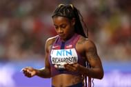 Sha’Carri Richardson at Day 6 of World Athletics Championships Budapest 2023
